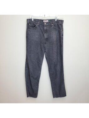 Levi's Flex Denim straight leg washed black jeans